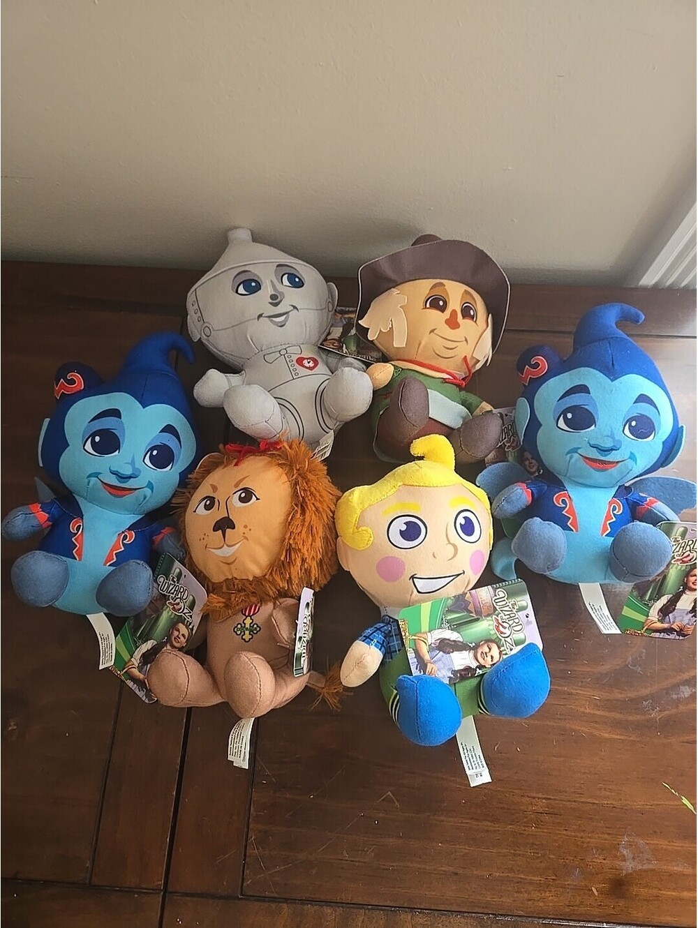 The Wizard of Oz Wicked Movie Set of 7 Toy 7” Stuffed Animal Plush Doll 2025